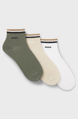 3-pack short socks, Multicoloured