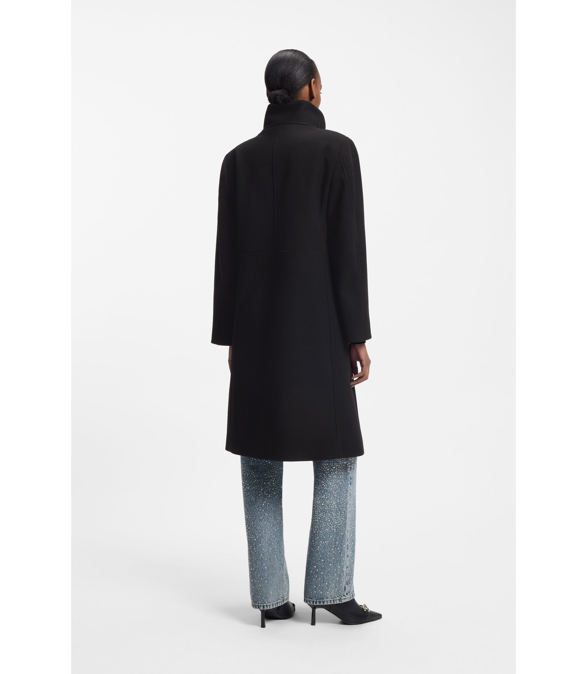 HUGO BOSSスタンドカラーWomenコート