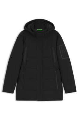 Boss Water-repellent parka jacket with down filling dunjackor herr – bild 4