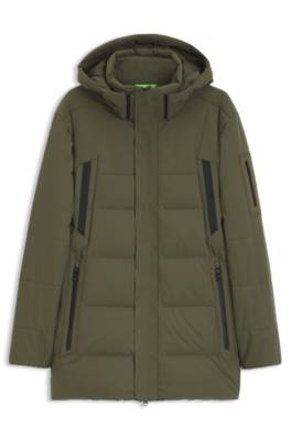 Boss Water-repellent parka jacket with down filling dunjackor herr – bild 4