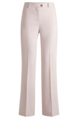 HUGO - Extra slim-fit broek van een wolmix met stretch