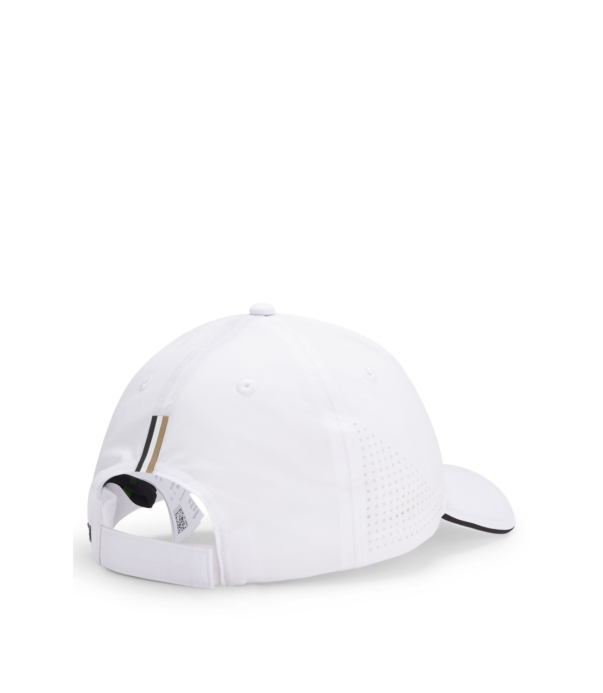 BOSS - ストレッチナイロン キャップ グロスロゴ - ホワイト