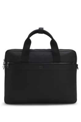 Aktentasche mit Stack-Logo, Schwarz