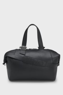 Large tote bag with adjustable size, Black