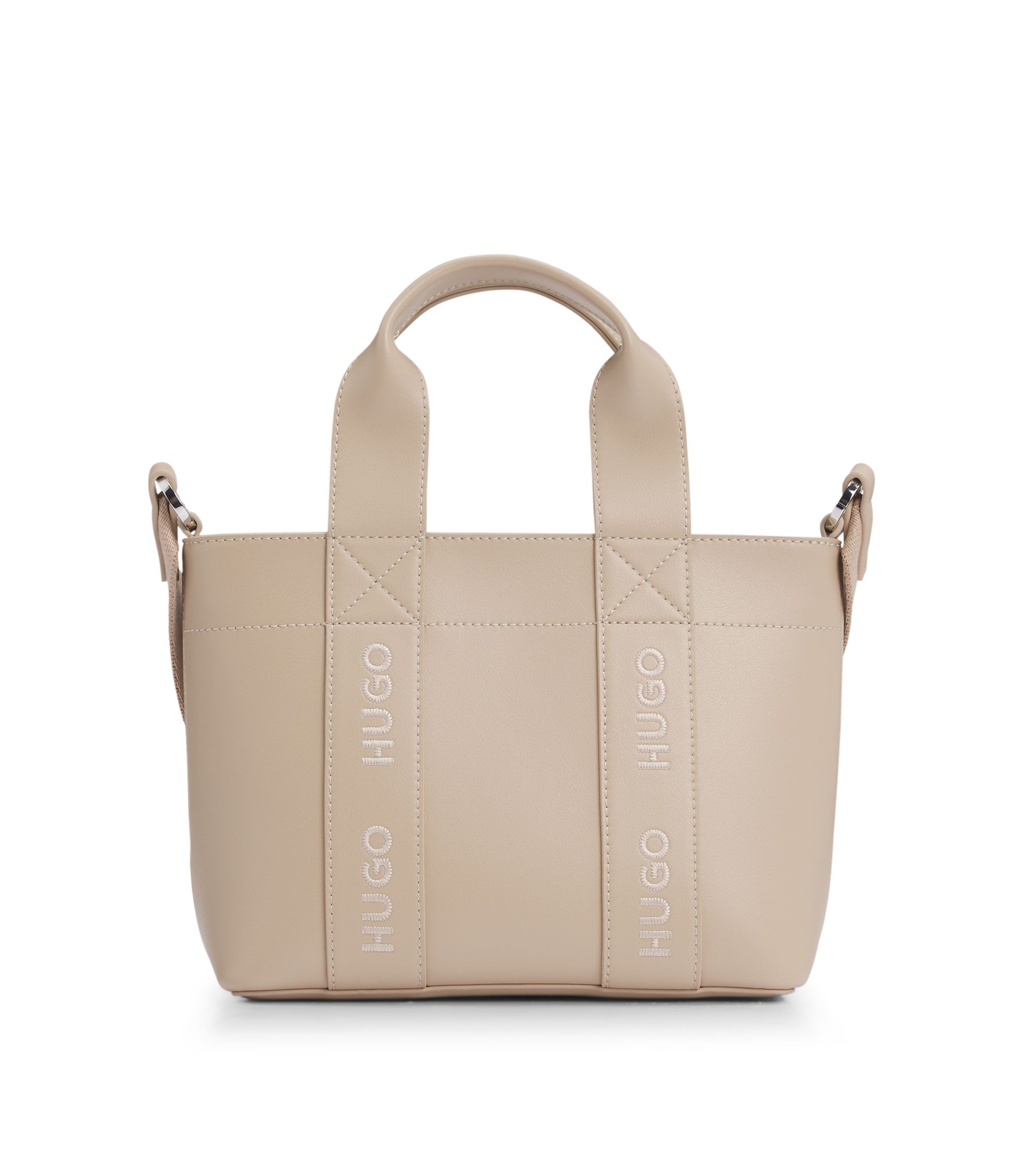 HUGO BOSS レザートートバッグ HUGO BOSS レザートートバッグ BOSS - フェイクレザー トートバッグ