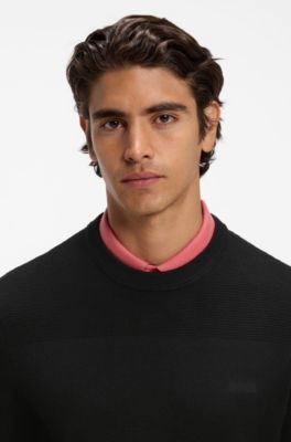 Moisture-control sweater, Black