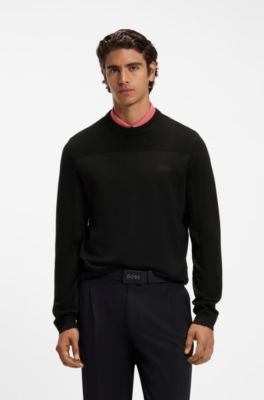 Moisture-control sweater, Black