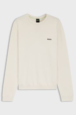 Mixed-structure sweater with moisture management, Natural