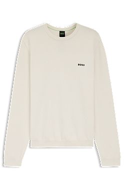 Mixed-structure sweater with moisture management