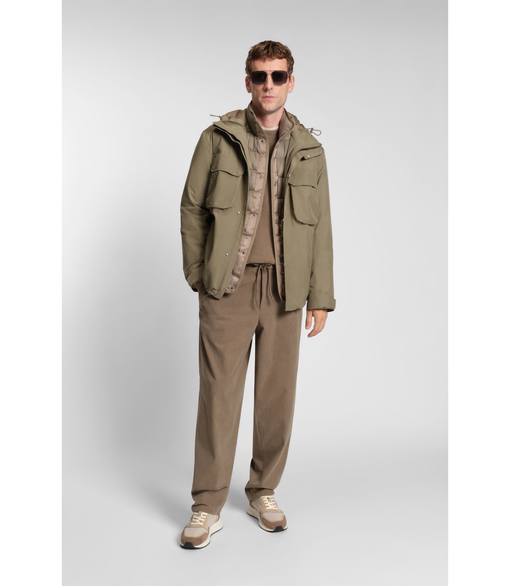 BOSS GORE-TEX® waterproof jacket with removable padded inner