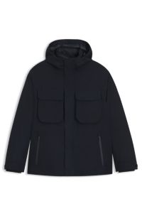 GORE-TEX® waterproof jacket with removable padded inner, Dark Blue