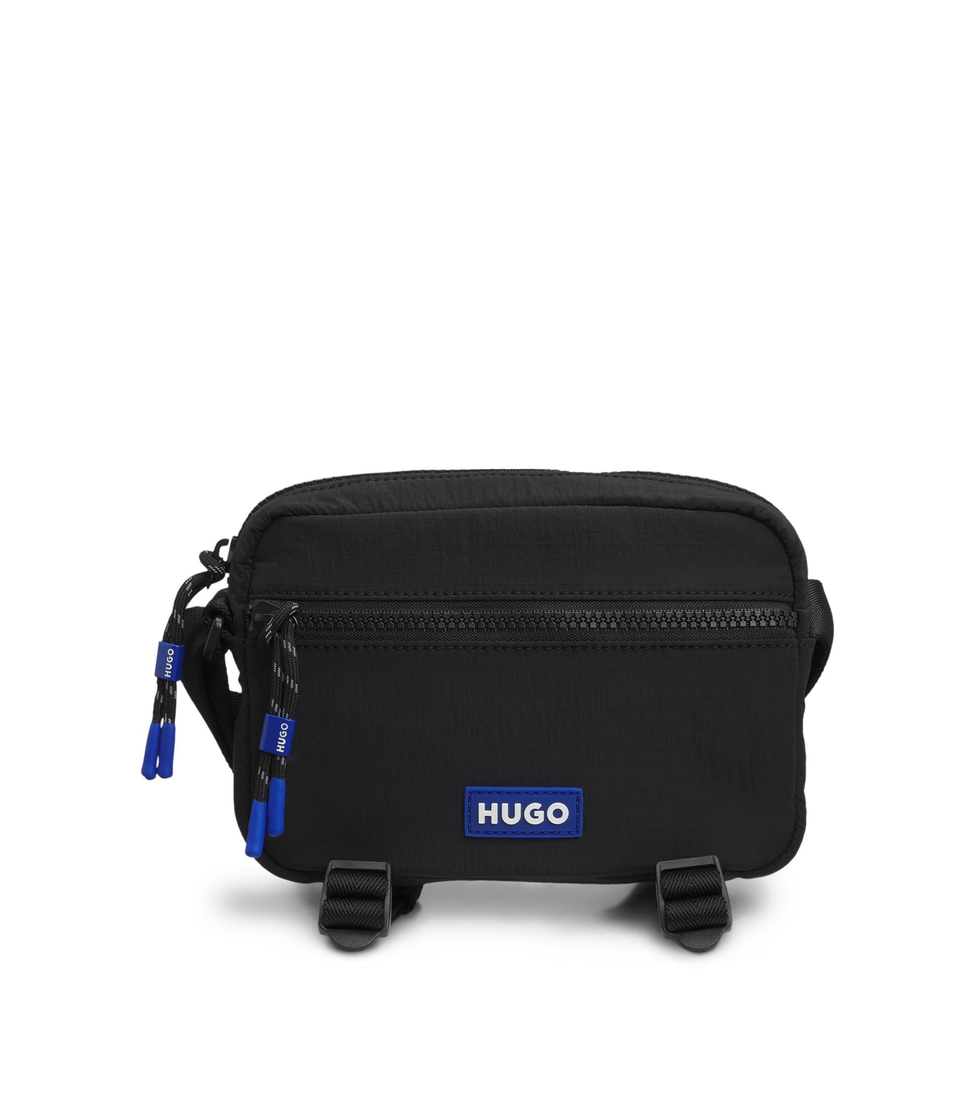 Sac Reporter HUGO Hans NS Zip – Logo Contrasté, Mesh, Compact Et Élégant Pour Homme