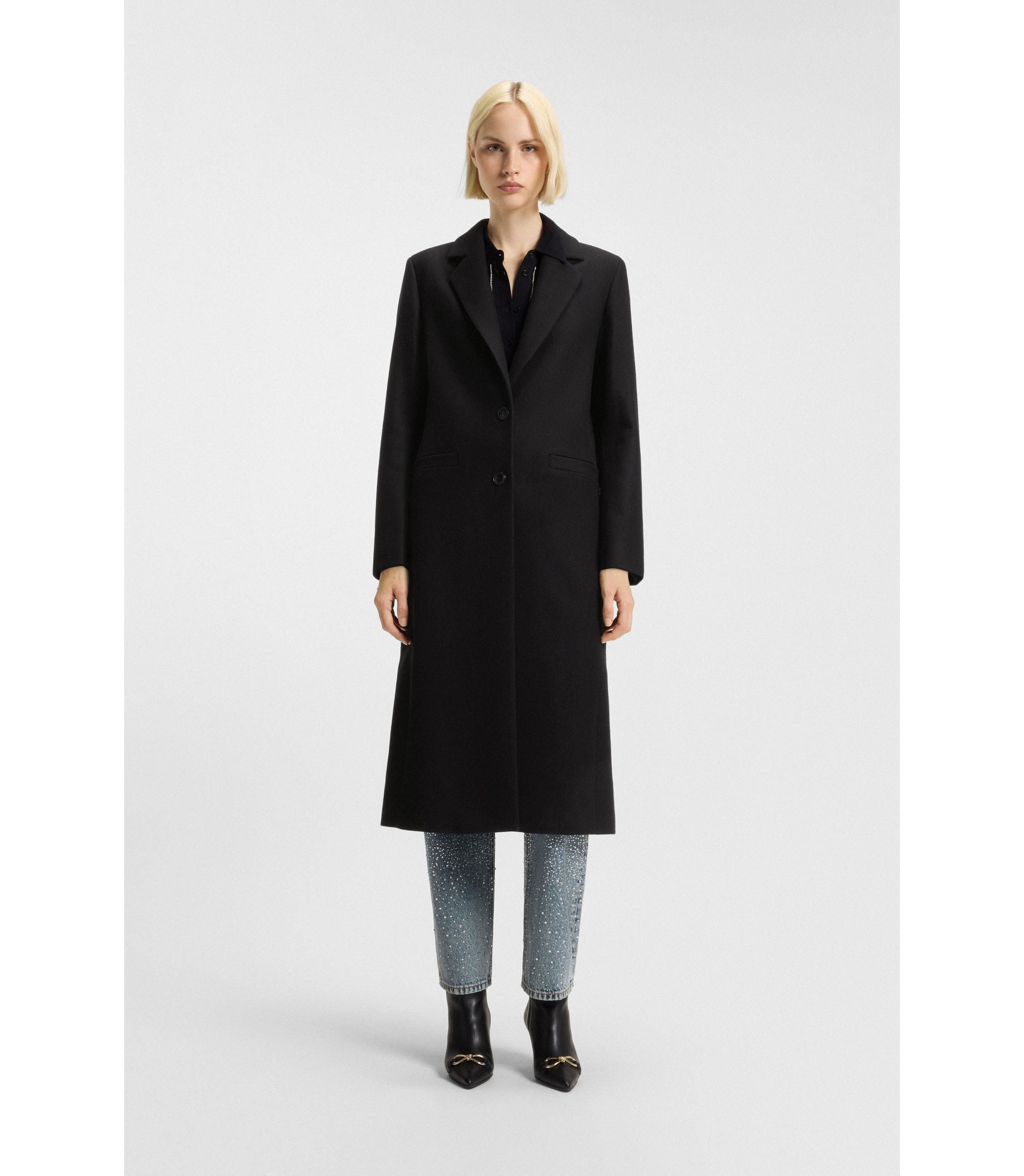 HUGO BOSS ローデンコート アルパカ BOSS - ダブルブレストコート