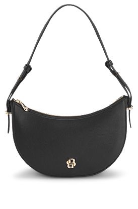 Umhängetasche aus Leder mit Double-B-Monogramm