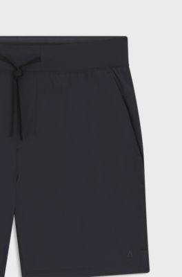 Active water-repellent shorts with four-way stretch, Dark Blue