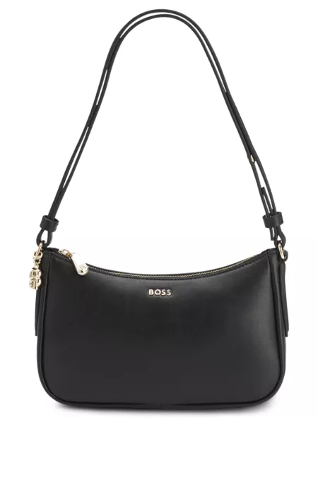 Crossbody bag with Double B monogram charm
