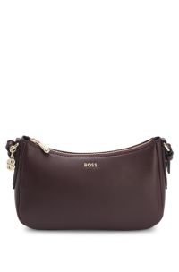 Crossbody bag with Double B monogram charm, Light Purple