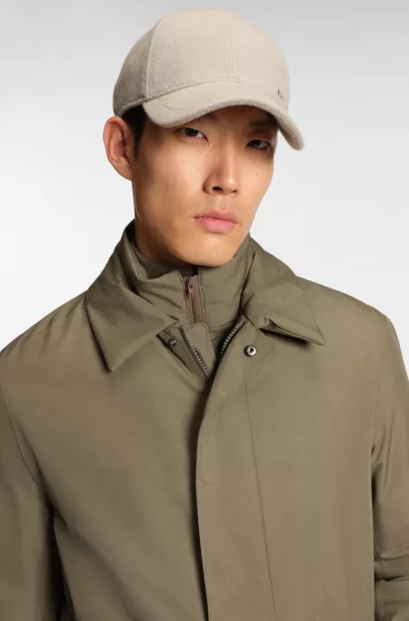 GORE-TEX® waterproof coat with detachable bib