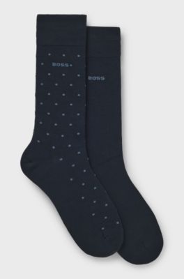 2-pack regular-length stretch-bamboo socks, Dark Blue