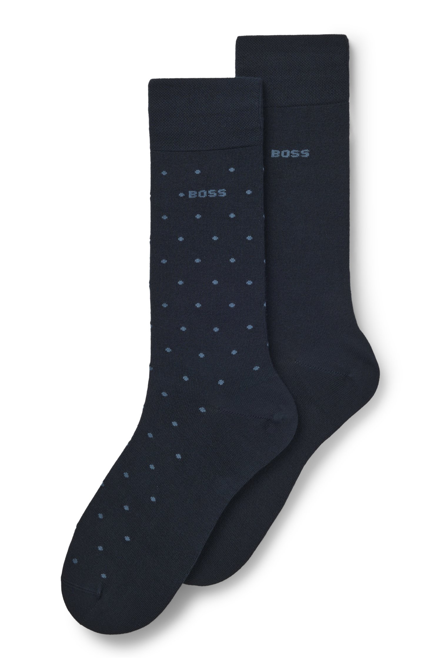 Boss 2-pack regular-length stretch-bamboo socks övrigt herr – bild 2
