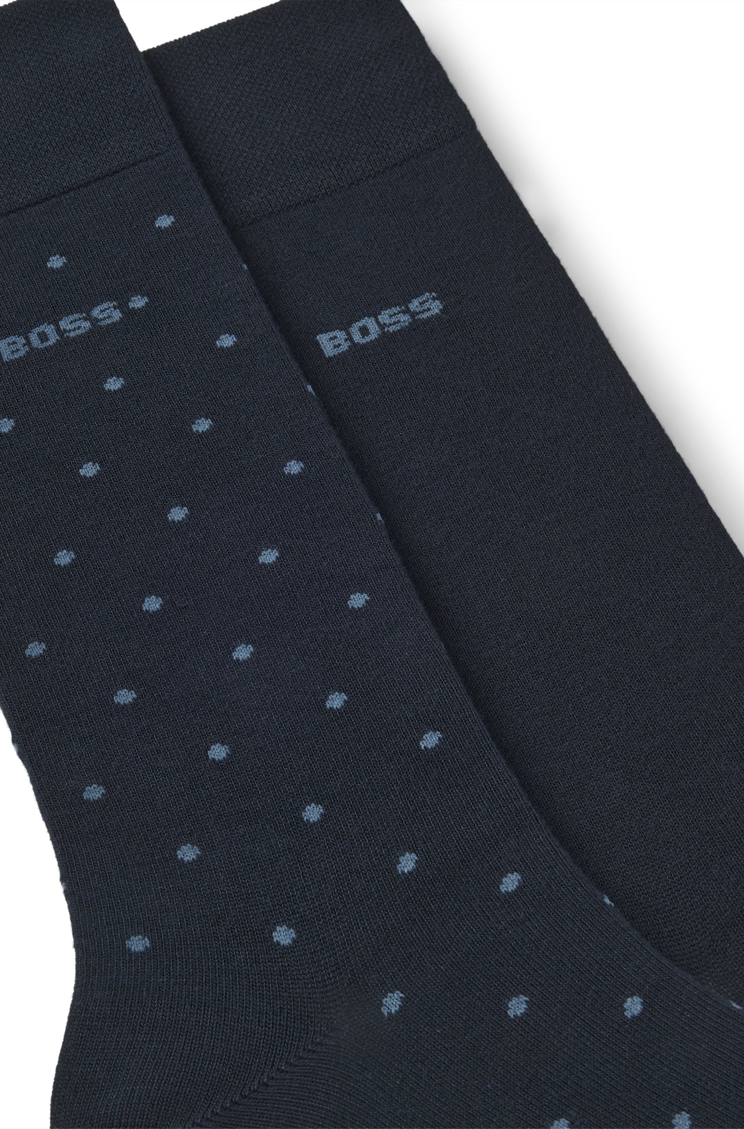 Boss 2-pack regular-length stretch-bamboo socks övrigt herr – bild 4