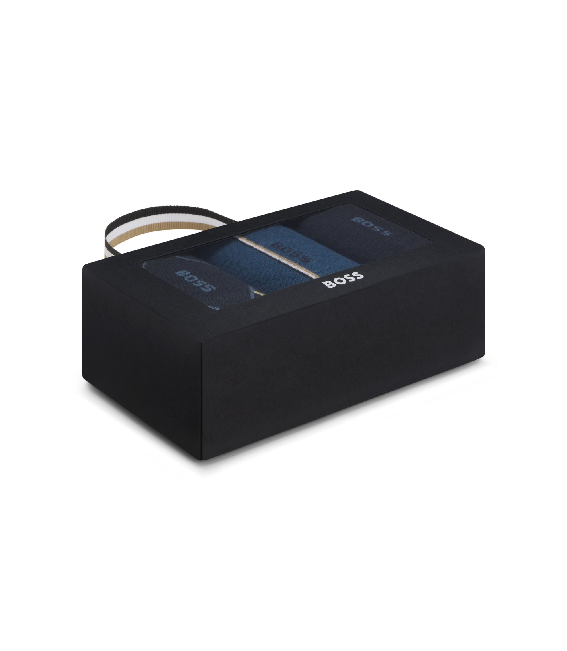 BOSS 2P RS Giftset Bag CC Socks_Gift_Set, Dark Blue401, 40-46 Men, Dark
