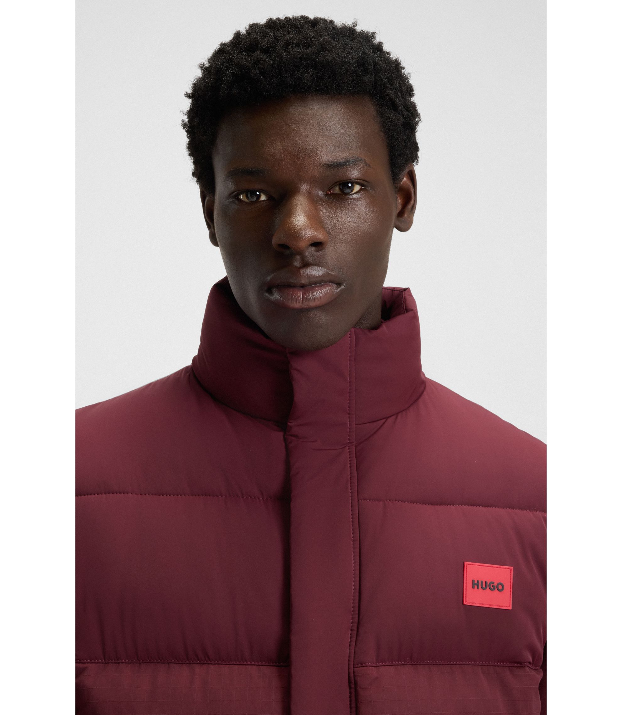 HUGO BOSSレッドMenジャケット