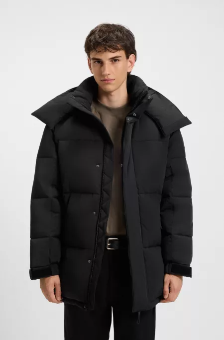 Manteau déperlant en duvet