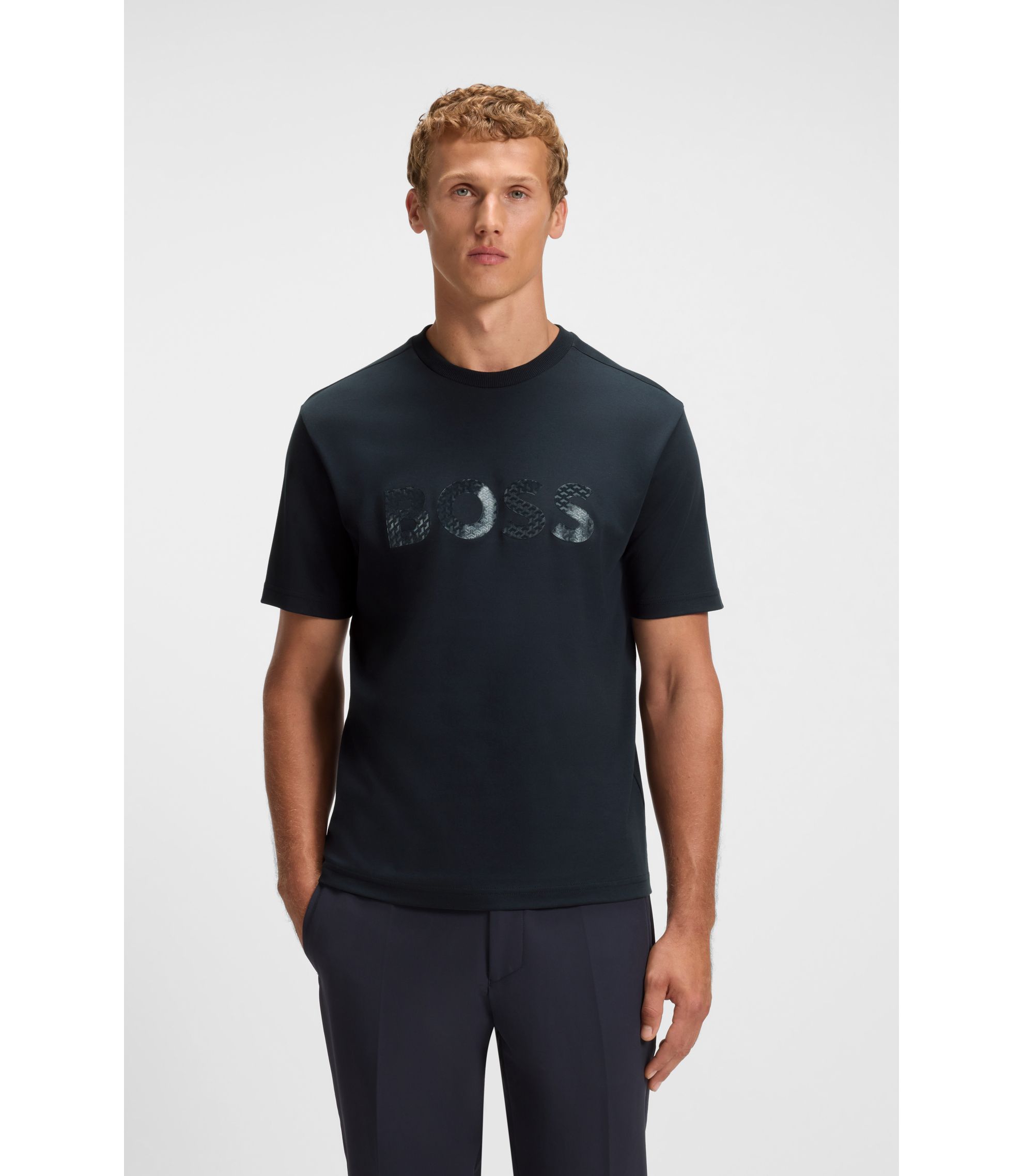 Tシャツ・カットソー Hugo Boss FW25 (50549230 10274488100) hbeu50547940_402_350?wid=1980&
