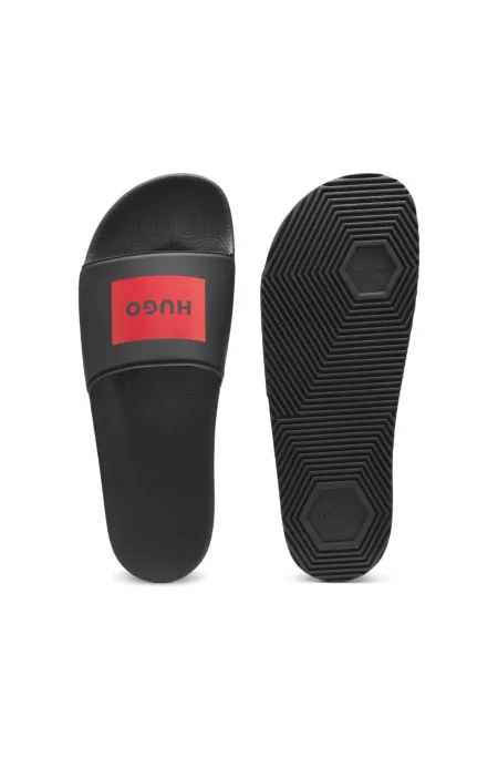 Slides with logo strap