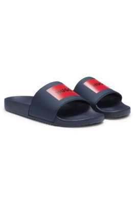 Slides with logo strap