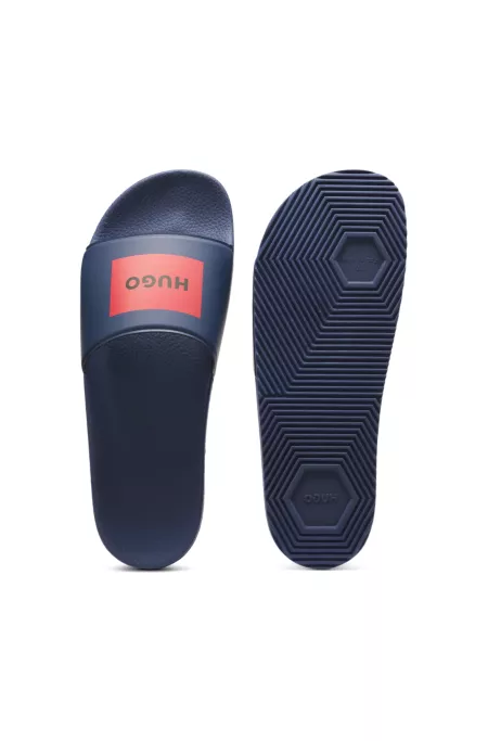 Slides with logo strap