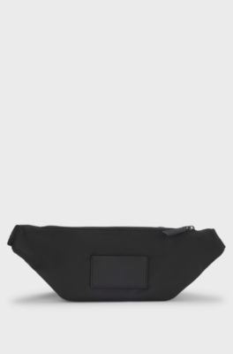 Belt bag with Double B monogram, Black