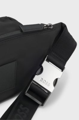Belt bag with Double B monogram, Black