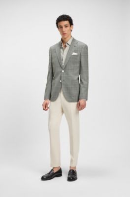 Penny loafers in tumbled leather, Dark Brown