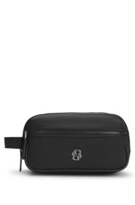 Twill washbag with Double B monogram hardware 1