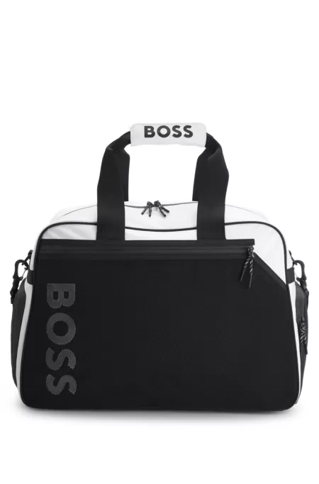 Sac de voyage color block avec logo réfléchissant