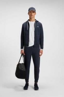 데코레이션 리플렉티브 액센트 릴랙스 핏 티셔츠, 화이트