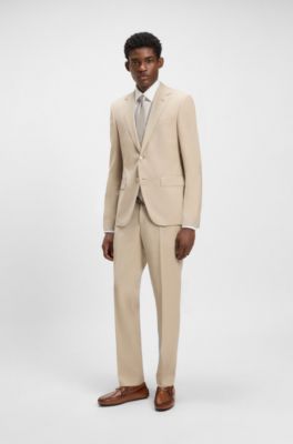 Nappa-leather driver shoes with branded hardware, Brown