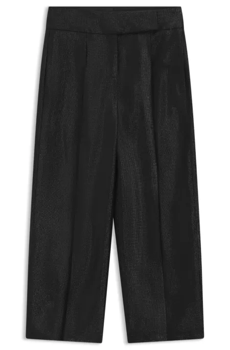 Pantalon Regular coupe large courte