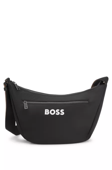 Sac à bandoulière à logo contrastant