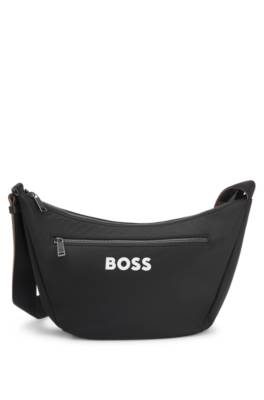 Crossbody bag with contrast logo 1