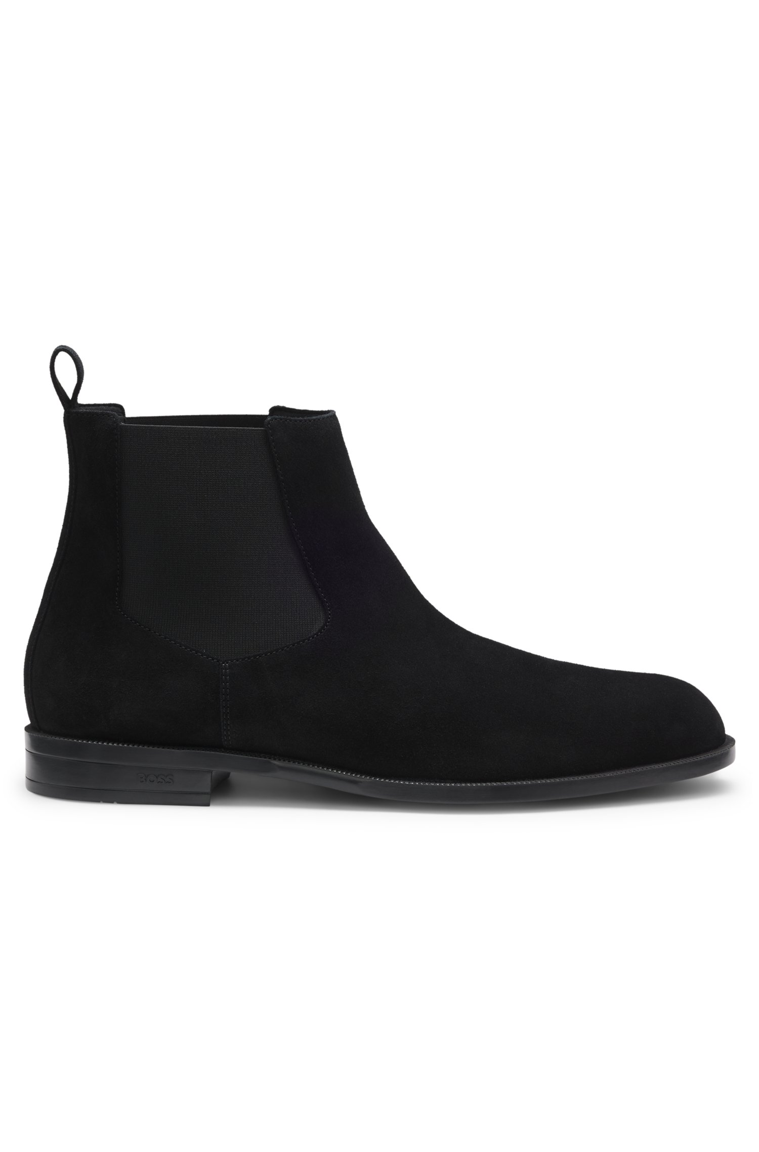 Boss Suede Chelsea boots with elasticated panels herr – bild 3