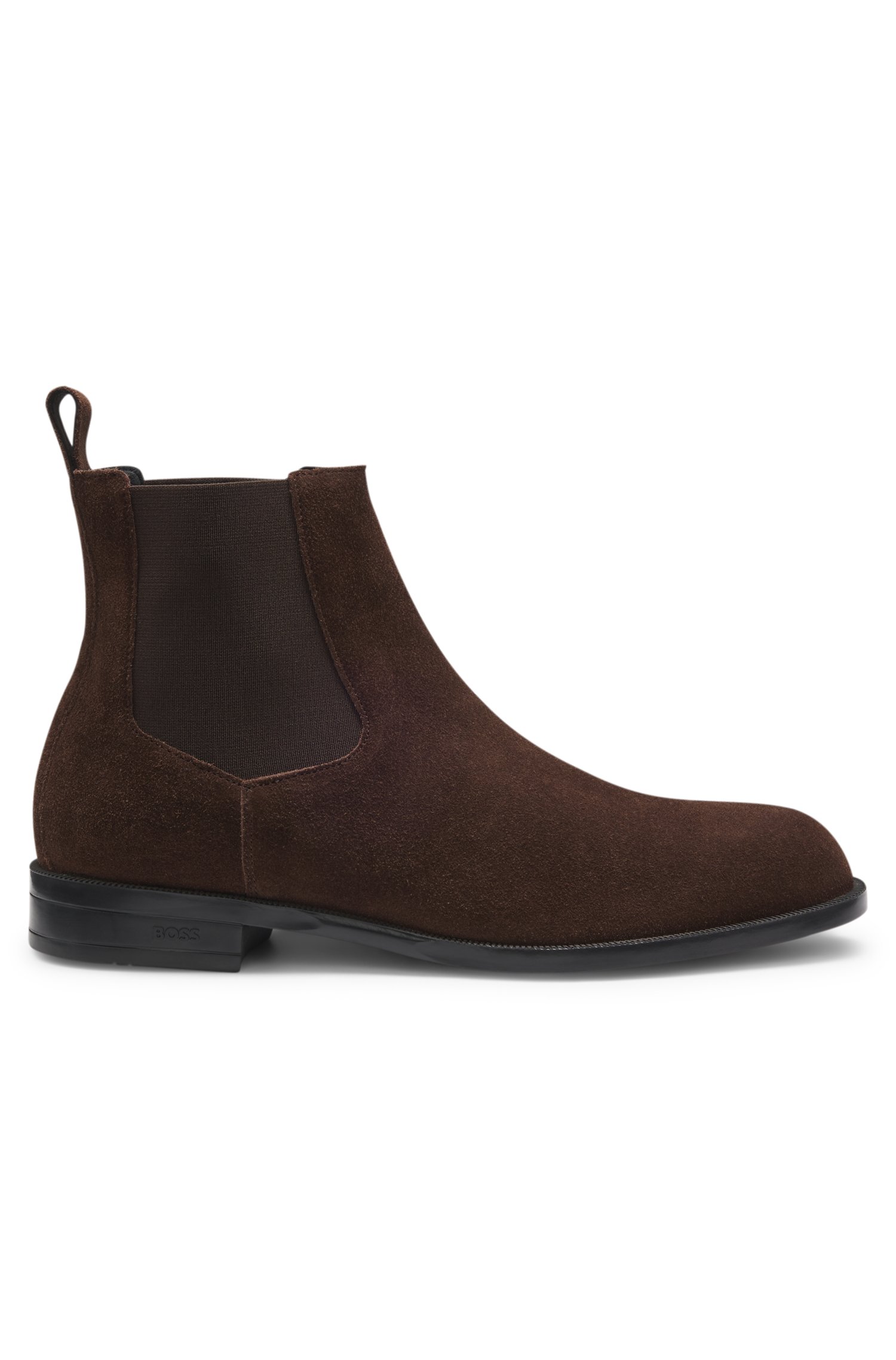 Boss Suede Chelsea boots with elasticated panels herr – bild 3