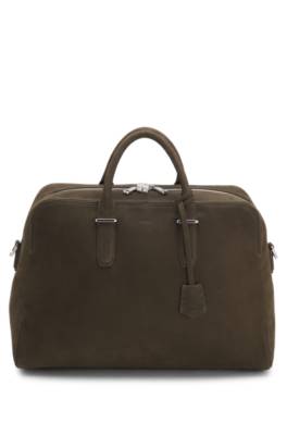 BOSS ONE Madison leather holdall