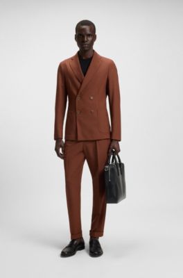 Porte-documents en cuir avec marquage du logo, Noir