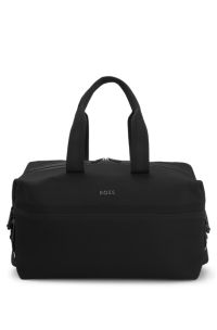 Holdall with mixed structures, Black