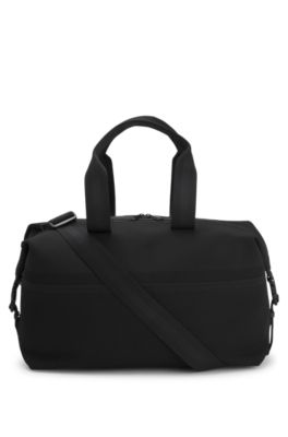 Holdall with mixed structures, Black