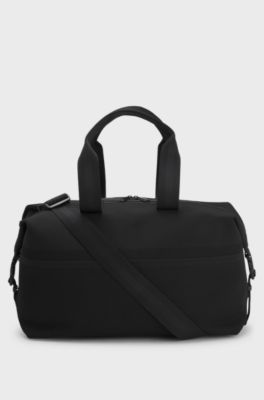 Holdall with mixed structures, Black