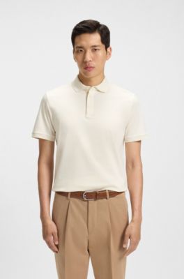 Italian-leather belt with rounded buckle, Brown